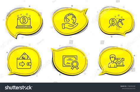 Wallet sign. Diploma certificate, save planet - Royalty Free Stock Vector 1708236508 - Avopix.com
