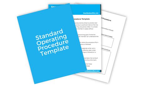 The Standard Operating Procedure Template