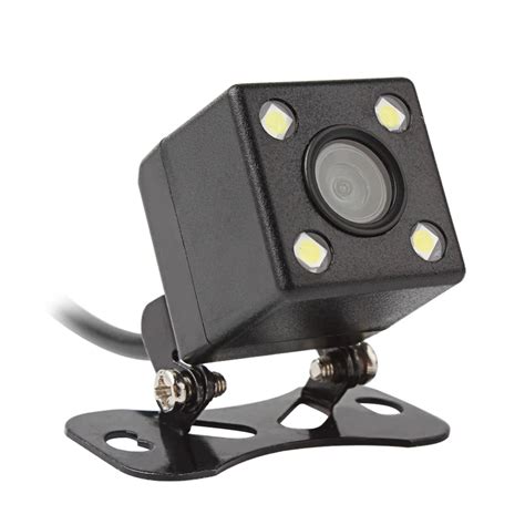 420TVL 4 LED Light Night Vision Car Rear View Camera 170 Degrees Wide Angle Lens Backup Reversed ...