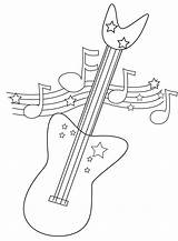 Guitar Coloring Page At GetColoringscom  Free printable Colorings sketch template