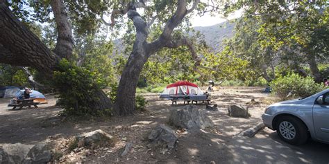 Sycamore Canyon Campground - Point Mugu State Park - camping in California