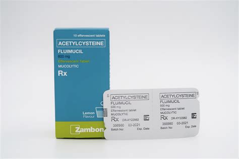 Fluimucil (Oral) | Medication for Bronchitis (Acute or Chronic), Emphysema