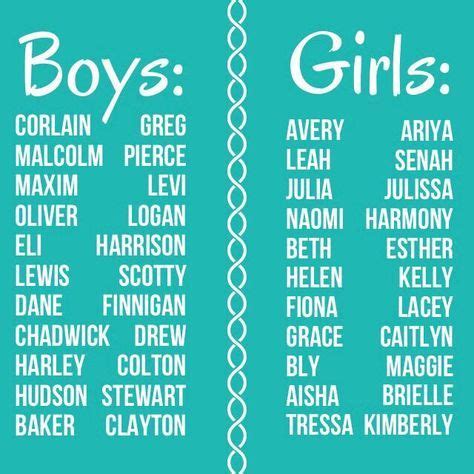 Boys and Girls Names | Twin baby names, Baby names, Baby name generator