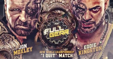 Eddie Kingston vs. Jon Moxley "I Quit" Match Set for AEW Full Gear