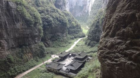 Three Natural Bridges is a natural karst landscape located within the borders of Wulong County ...