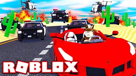 POLICE CAR CHASE IN ROBLOX! (ROBLOX VEHICLE SIMULATOR) - YouTube