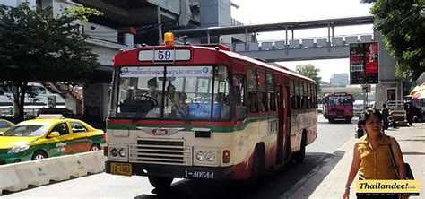 Bangkok public buses