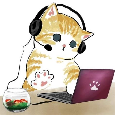 Pin by Madian on Kawaii Wallpapers | Kitten drawing, Cute cat drawing ...