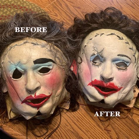 TCM Leatherface Mask Rehaul Service - Etsy