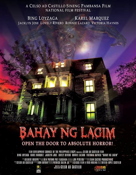 My Movie World: Bahay ng Lagim Official Poster - Sineng Pambansa 2013: All Masters Edition