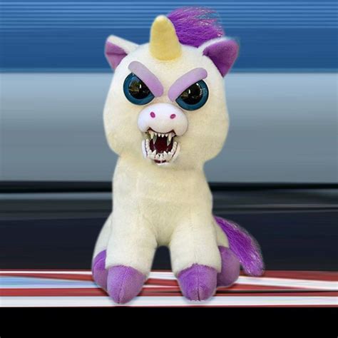 Feisty Pets Fiesty Pets Unicorn Glenda Glitterpoop the Unicorn Plush ...