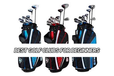 Best Golf Clubs For Beginners 2023 - MySportDab