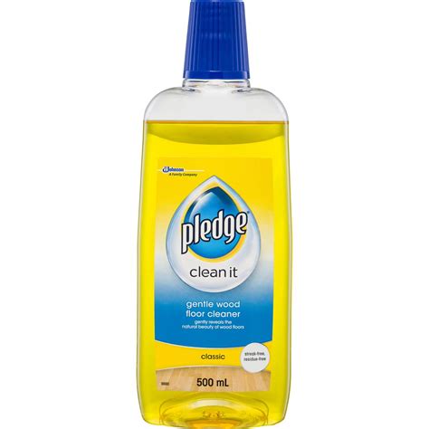 Pledge Wood Floor Cleaner Liquid - Image to u