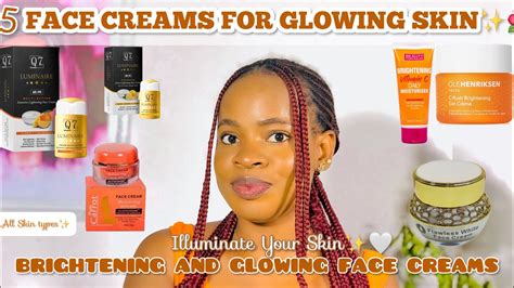 THE BEST FACE CREAMS FOR A GLOWING COMPLEXION *Illuminate Your Skin ...