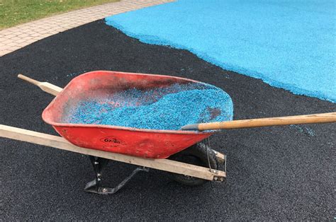 Poured rubber floor installation: how to quickly install poured in ...