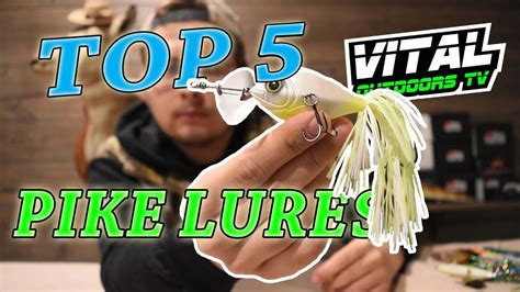 Top 5 Northern Pike Lures - YouTube in 2021 | Pike fishing, Musky ...