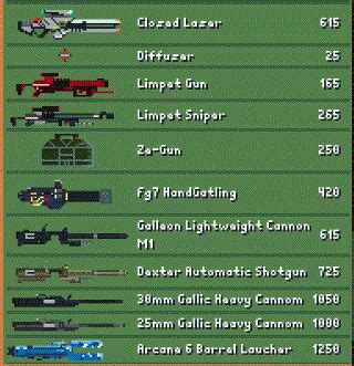 E.D.F Weapons part 2 image - EARTH DEFENSE FORCE mod for Cortex Command ...