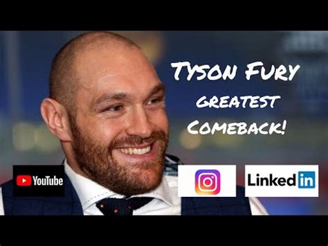 Tyson Fury Greatest Comeback Motivational Video. : u/LEADERSHIPMANAGEMENT