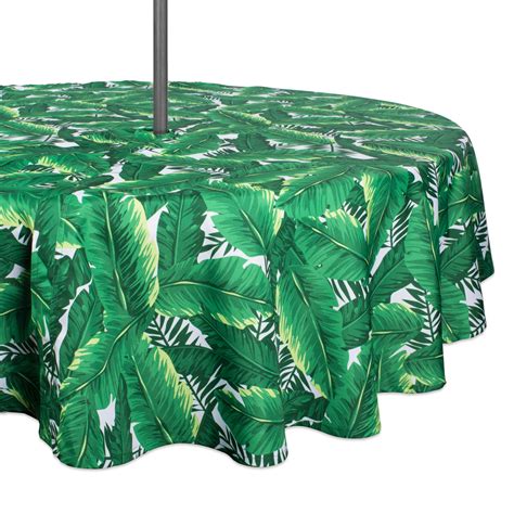 Outdoor Patio Table Cover With Umbrella Hole Zipper / Classic ...