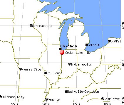 Cedar Lake, Indiana (IN) profile: population, maps, real estate, averages, homes, statistics ...