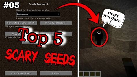 top 5 cursed and most haunted Minecraft seeds you should never visit in Hindi part 5 | Indian ...