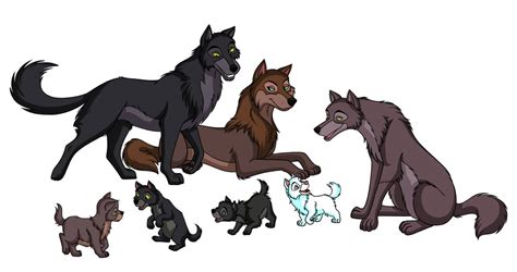 Jungle Book Wolves by WhiteFangKakashi300 on DeviantArt