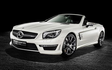 2015 White Mercedes Benz SL63 AMG Convertible Sportcar | Flickr