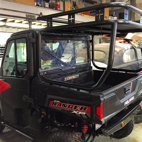 ROLL CAGE, ROOF AND SAFARI RACK INSTALLED ON A POLARIS RANGER 900XP ...