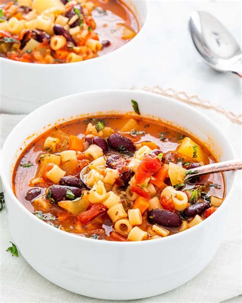 Minestrone Soup - Jo Cooks