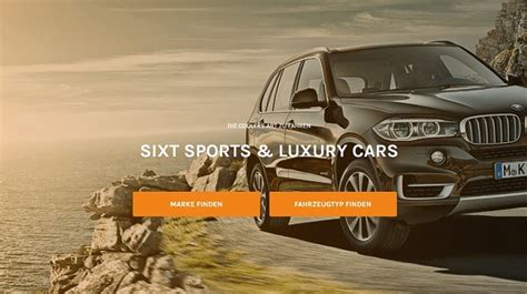 SIXT Sports & Luxury Cars: Mobilitätsdienstleister weitet seine Services aus - Sixt Magazine