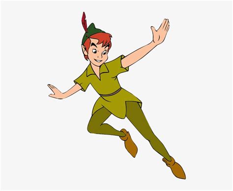 Peter Pan Png Hd - Disney Peter Pan Flying - 500x605 PNG Download - PNGkit