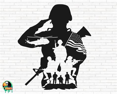 US Soldier SVG, Veteran Soldier Svg, American Troops Svg, Army Svg ...