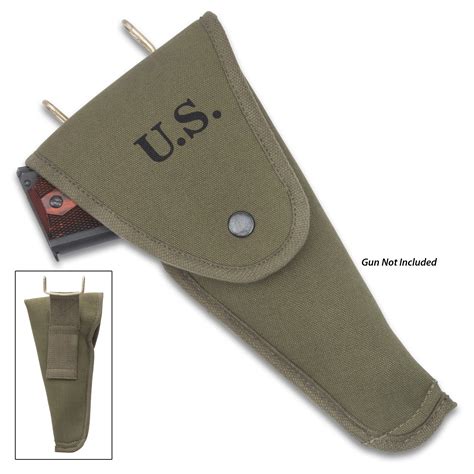 US 1911 Colt Pistol Canvas Holster Replica,