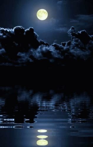 Full Moon GIF - FullMoon - Discover & Share GIFs | Night scenery, Good ...