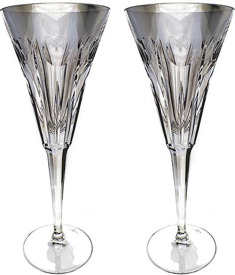 Waterford Crystal Millennium Collection Toasting Flutes Second Toast Love: Champagne Glasses ...