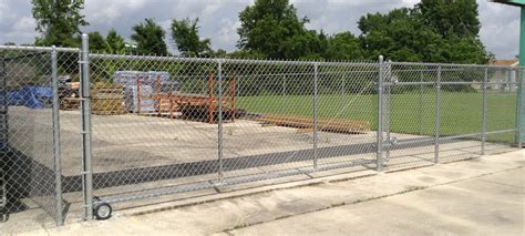 Chain Link Fencing | Warehouse | Industrial | Playgrounds | Prairieville, LA | Ascension Fence ...