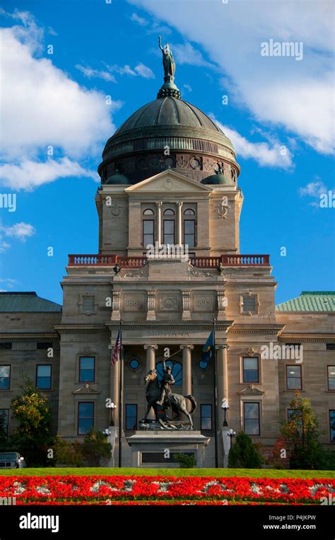 Montana State Capitol, Helena, Montana Stock Photo - Alamy