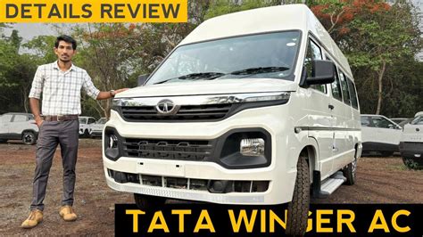 Tata Winger Review - 15 Seaters Mini AC Bus - Detail Review ...