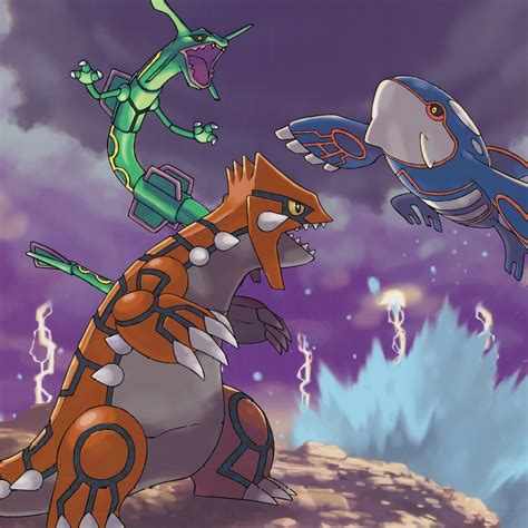 pokémon forever on Twitter: "Promotional artwork for Pokémon Emerald ...