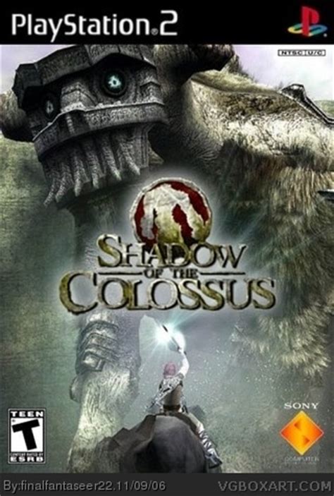 Shadow of the Colossus PlayStation 2 Box Art Cover by finalfantaseer22