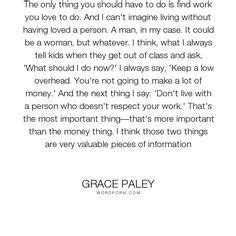 8 Best Grace Paley ideas | grace paley, quotes, inspirational quotes