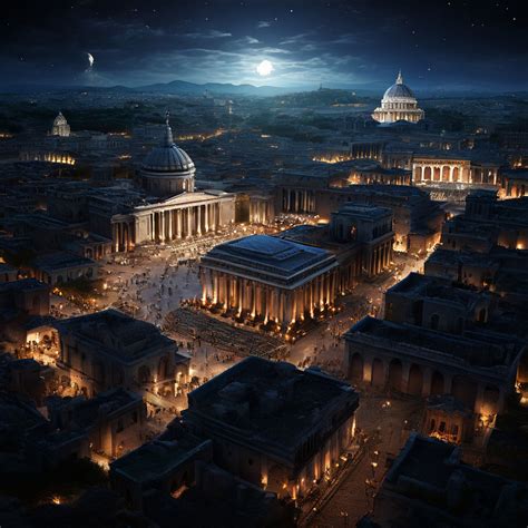 Ancient Rome at night by Mandalay - Playground