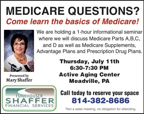 Medicare Basics Seminar | Randy Shaffer