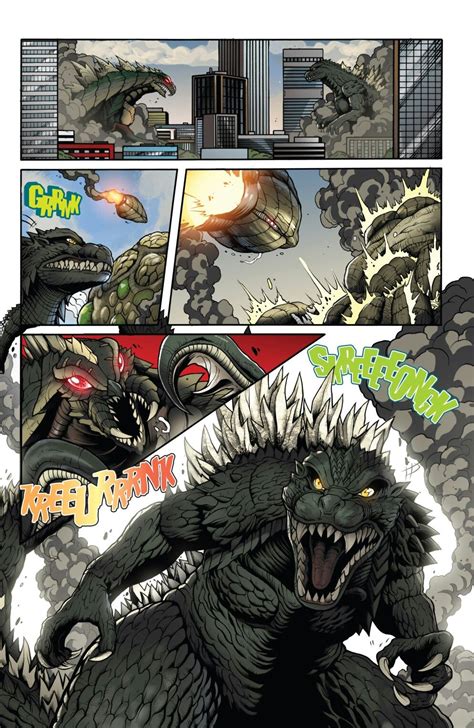 Pin oleh David J di Godzilla comics