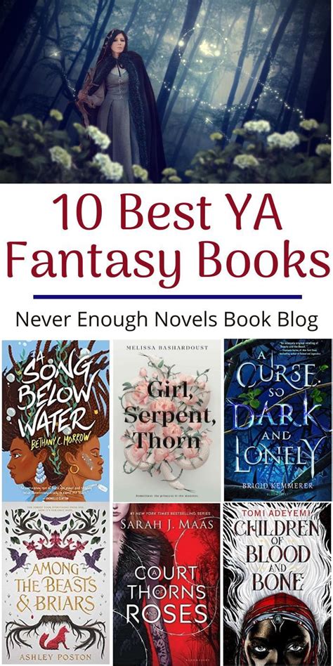 YA Fantasy Books: Top 10 Must Reads - Never Enough Novels | Ya fantasy ...