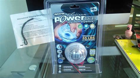 DFX SPORTSNFITNESS SPECIAL EDITION PLATINUM EDITION POWERBALL ...