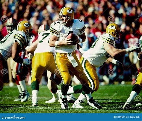 Brett Favre Green Bay Packers Editorial Stock Image - Image of ...