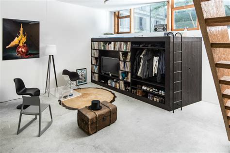 Innovative Storage Facility for a Studio Apartment - Decoholic