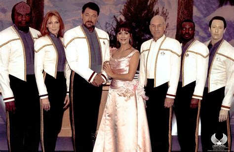 Riker and Troi wedding | Fandom star trek, Star trek cast, Star trek