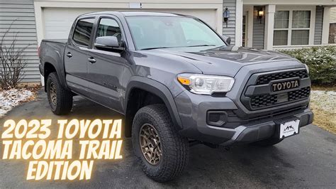 2023 Toyota Tacoma Trail Edition Review